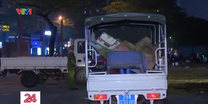 Tái diễn tình trạng lấn chiếm vỉa hè ở Hà Nội - Ảnh 5.