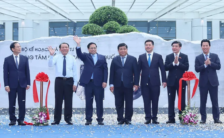 Khánh thành Trung tâm Đổi mới sáng tạo Quốc gia - Ảnh 1. Khánh thành Trung tâm Đổi mới sáng tạo Quốc gia - Ảnh 1.