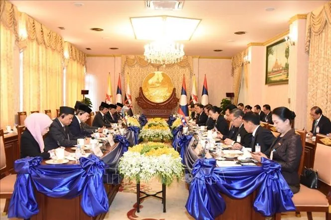 Lào - Brunei nâng cấp quan hệ lên đối tác chiến lược - Ảnh 1. Lào - Brunei nâng cấp quan hệ lên đối tác chiến lược - Ảnh 1.