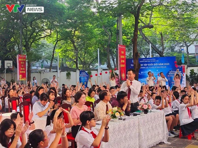 Hà Nội phát động Tuần lễ hưởng ứng học tập suốt đời năm 2023 - Ảnh 1. Hà Nội phát động Tuần lễ hưởng ứng học tập suốt đời năm 2023 - Ảnh 1.