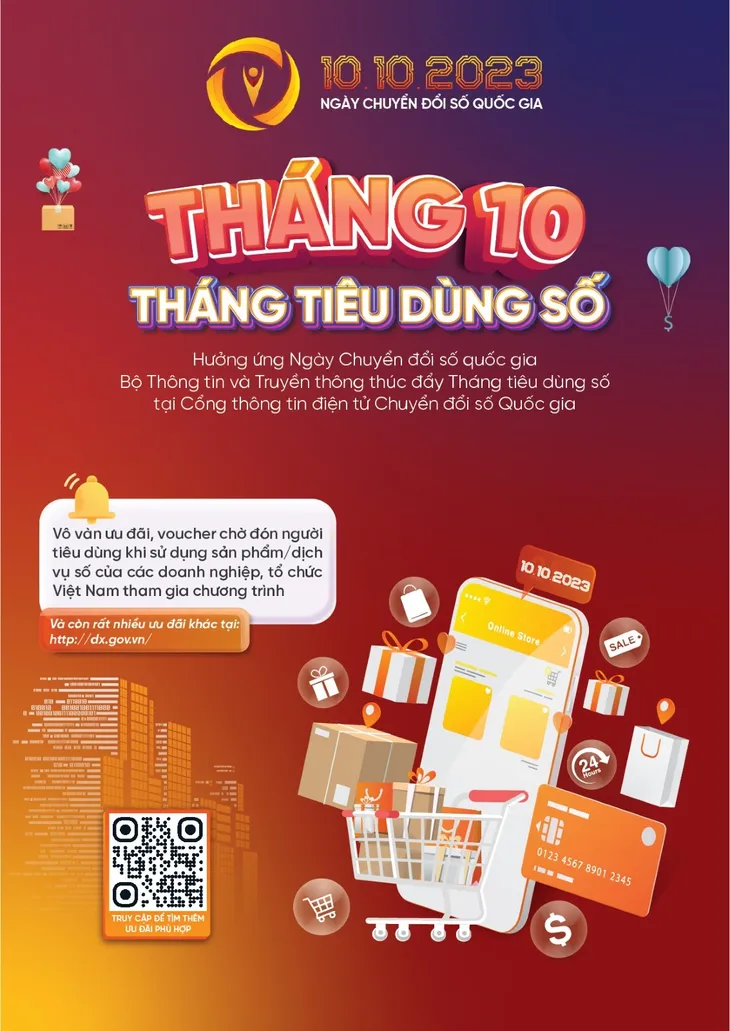 Nhiều ưu đãi cho người dân trong tháng 10 - Tháng tiêu dùng số năm 2023 - Ảnh 1. Nhiều ưu đãi cho người dân trong tháng 10 - Tháng tiêu dùng số năm 2023 - Ảnh 1.