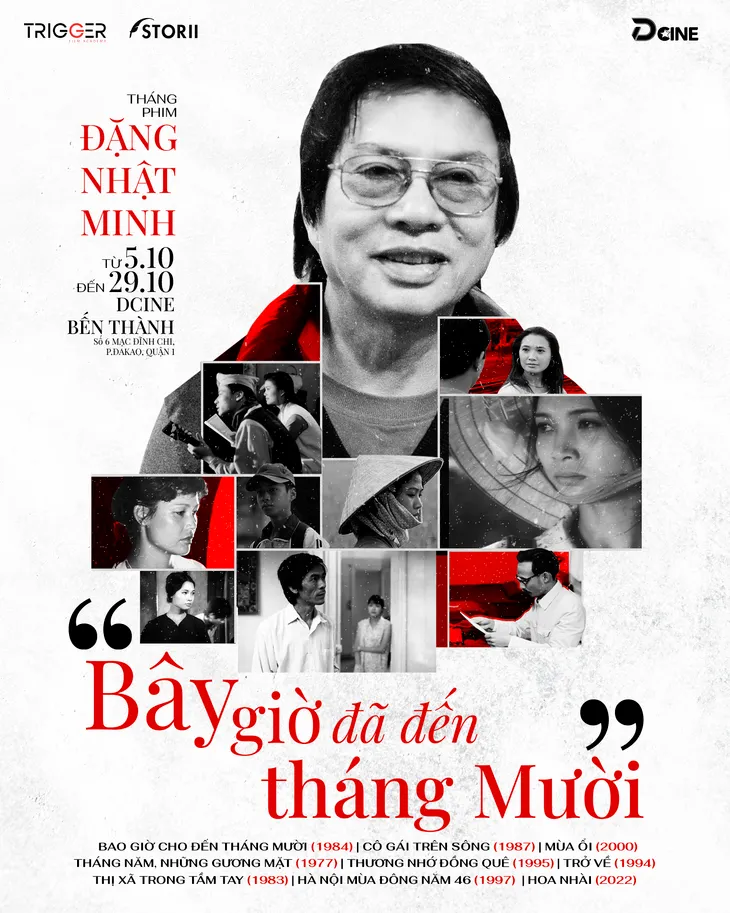 Tháng phim Đặng Nhật Minh: Bây giờ đã đến Tháng Mười - Ảnh 1. Tháng phim Đặng Nhật Minh: Bây giờ đã đến Tháng Mười - Ảnh 1.