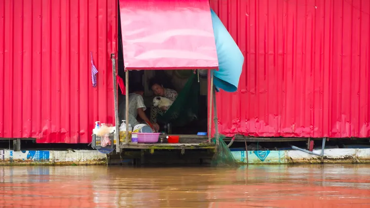 Chiêm ngưỡng làng bè đa sắc màu tại An Giang - Ảnh 7.