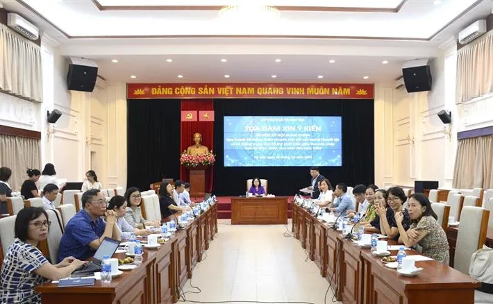 Lấy ý kiến quy hoạch hệ thống cơ sở dữ liệu chuyên biệt với người khuyết tật - Ảnh 1. Lấy ý kiến quy hoạch hệ thống cơ sở dữ liệu chuyên biệt với người khuyết tật - Ảnh 1.