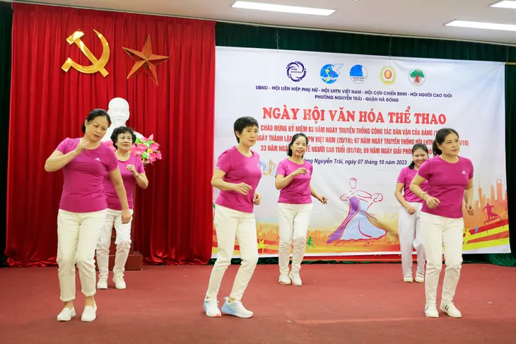 Sôi nổi các hoạt động tại Ngày hội văn hóa - thể thao năm 2023 - Ảnh 11. Sôi nổi các hoạt động tại Ngày hội văn hóa - thể thao năm 2023 - Ảnh 11.