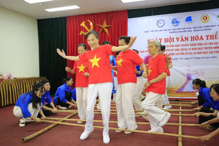 Sôi nổi các hoạt động tại Ngày hội văn hóa - thể thao năm 2023 - Ảnh 14. Sôi nổi các hoạt động tại Ngày hội văn hóa - thể thao năm 2023 - Ảnh 14.