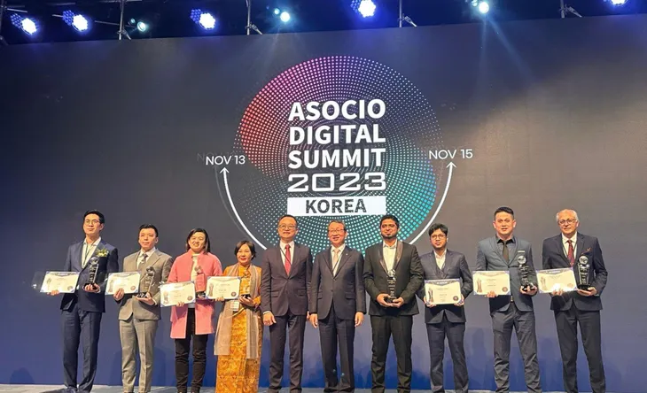 Đại diện Việt Nam thắng lớn tại giải thưởng quốc tế ASOCIO 2023 - Ảnh 1. Đại diện Việt Nam thắng lớn tại giải thưởng quốc tế ASOCIO 2023 - Ảnh 1.