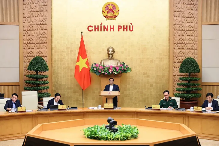Thủ tướng chủ trì Phiên họp Chính phủ chuyên đề xây dựng pháp luật tháng 11/2023 - Ảnh 1. Thủ tướng chủ trì Phiên họp Chính phủ chuyên đề xây dựng pháp luật tháng 11/2023 - Ảnh 1.