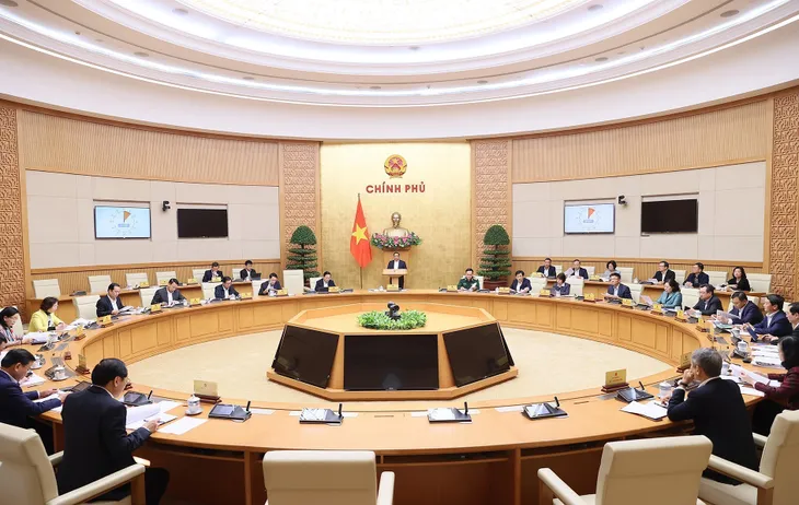 Thủ tướng chủ trì Phiên họp Chính phủ chuyên đề xây dựng pháp luật tháng 11/2023 - Ảnh 3. Thủ tướng chủ trì Phiên họp Chính phủ chuyên đề xây dựng pháp luật tháng 11/2023 - Ảnh 3.
