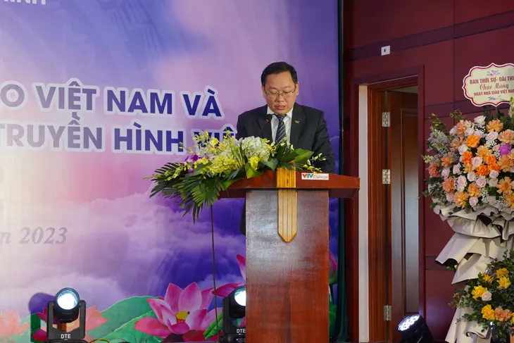 Trường Cao đẳng Truyền hình kỷ niệm Ngày nhà giáo Việt Nam và 30 năm trường trực thuộc Đài THVN - Ảnh 3. Trường Cao đẳng Truyền hình kỷ niệm Ngày nhà giáo Việt Nam và 30 năm trường trực thuộc Đài THVN - Ảnh 3.