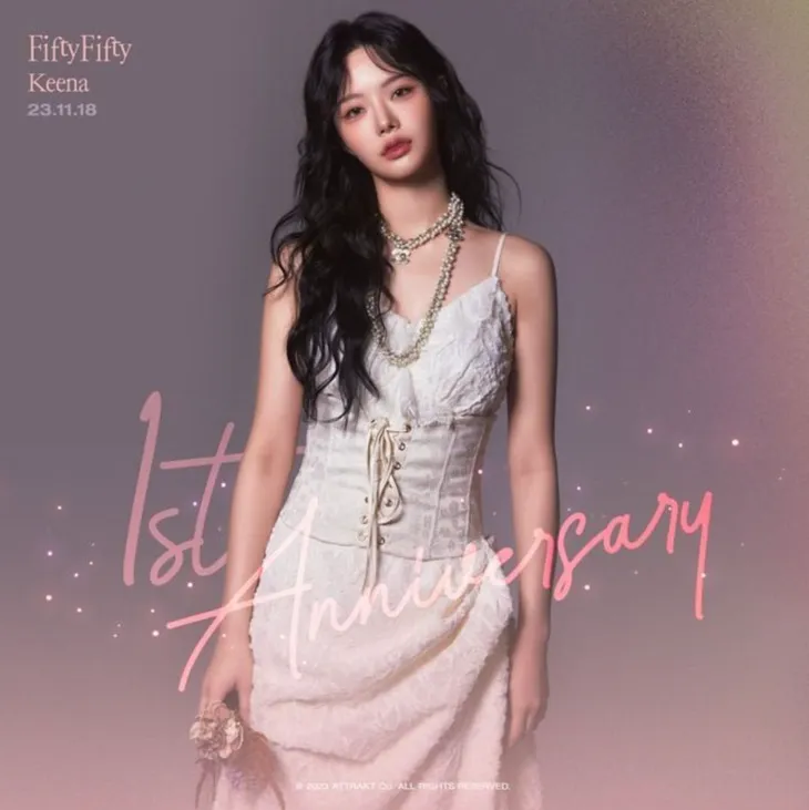 FIFTY FIFTY kỷ niệm 1 năm ra mắt: Chỉ còn một thành viên ở lại - Ảnh 1. FIFTY FIFTY kỷ niệm 1 năm ra mắt: Chỉ còn một thành viên ở lại - Ảnh 1.
