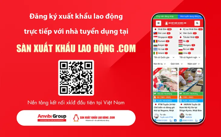 Sàn xuất khẩu lao động .com - Nền tảng kết nối xuất khẩu lao động đầu tiên tại Việt Nam - Ảnh 1. Sàn xuất khẩu lao động .com - Nền tảng kết nối xuất khẩu lao động đầu tiên tại Việt Nam - Ảnh 1.