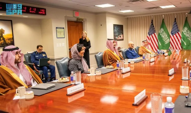 Saudi Arabia và Mỹ thảo luận về tình hình Gaza - Ảnh 2. Saudi Arabia và Mỹ thảo luận về tình hình Gaza - Ảnh 2.