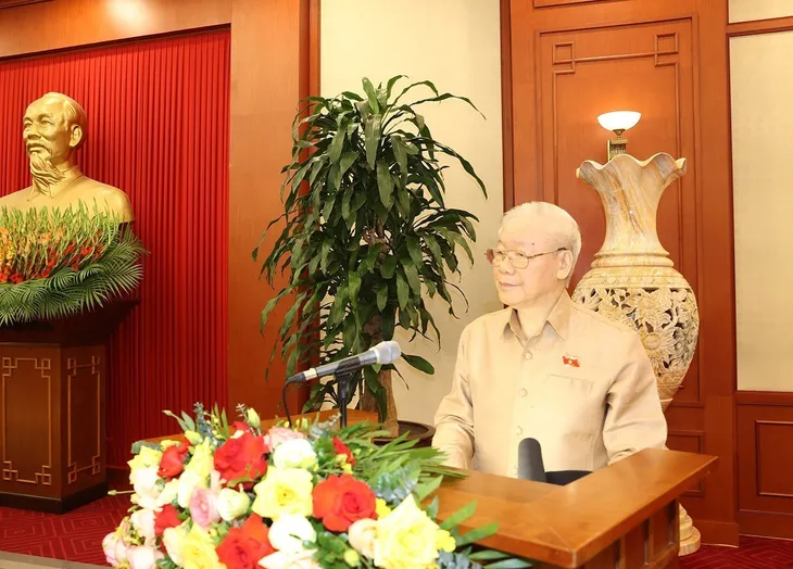 Tư tưởng, đạo đức, phong cách Hồ Chí Minh mãi mãi trường tồn cùng dân tộc Việt Nam văn hiến và anh hùng - Ảnh 1. Tư tưởng, đạo đức, phong cách Hồ Chí Minh mãi mãi trường tồn cùng dân tộc Việt Nam văn hiến và anh hùng - Ảnh 1.