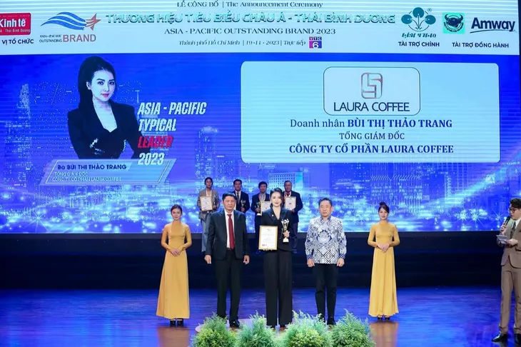 LAURA COFFEE vào Top 10 thương hiệu tiêu biểu châu Á - Thái Bình Dương 2023 - Ảnh 2. LAURA COFFEE vào Top 10 thương hiệu tiêu biểu châu Á - Thái Bình Dương 2023 - Ảnh 2.