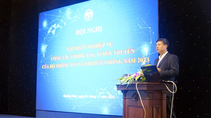 Công bố Mạng lưới truyền thông ngành Thông tin và Truyền thông - Ảnh 1. Công bố Mạng lưới truyền thông ngành Thông tin và Truyền thông - Ảnh 1.