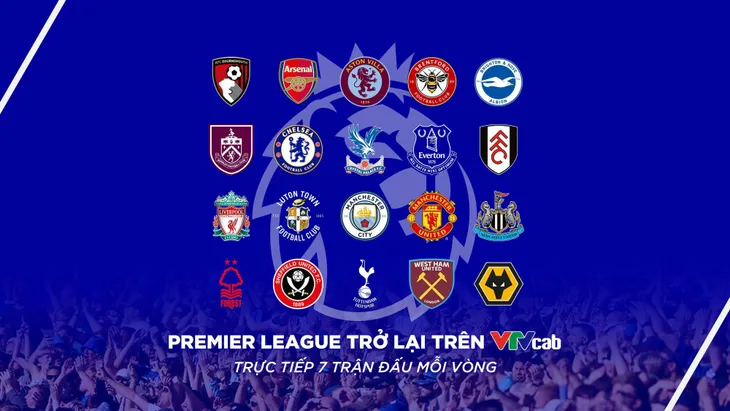 Giải Ngoại hạng Anh trở lại trên VTVcab - Ảnh 1. Giải Ngoại hạng Anh trở lại trên VTVcab - Ảnh 1.