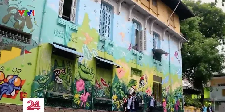 Khi nghệ thuật graffiti được đặt đúng chỗ - Ảnh 2.