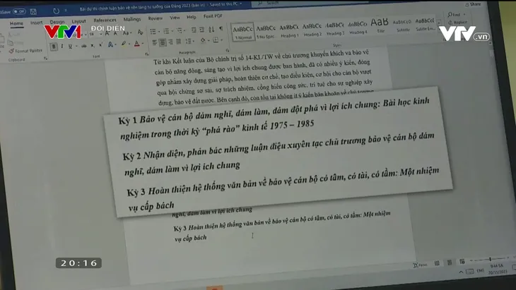 Đấu tranh, bảo vệ nền tảng tư tưởng của Đảng nhìn từ một cuộc thi - Ảnh 4. Đấu tranh, bảo vệ nền tảng tư tưởng của Đảng nhìn từ một cuộc thi - Ảnh 4.