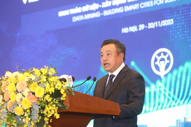 Hội nghị Thành phố thông minh Việt Nam - châu Á 2023: Giải bài toán xây dựng thành phố thông minh để phát triển kinh tế - xã hội - Ảnh 3. Hội nghị Thành phố thông minh Việt Nam - châu Á 2023: Giải bài toán xây dựng thành phố thông minh để phát triển kinh tế - xã hội - Ảnh 3.