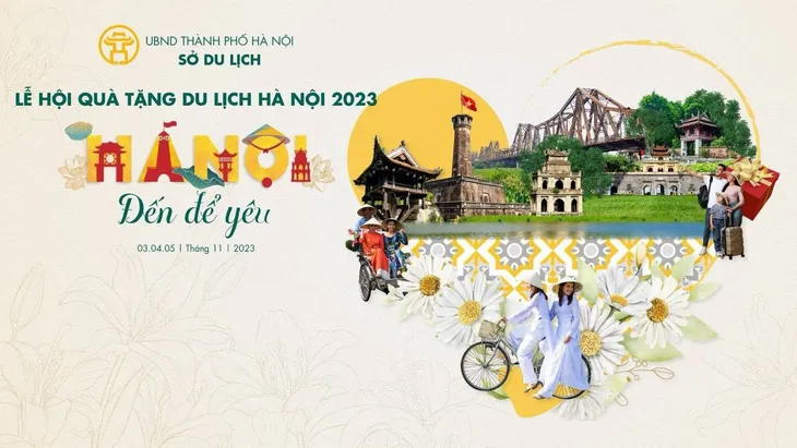 Lễ hội Quà tặng Du lịch Hà Nội năm 2023 với chủ đề Hà Nội - Đến để yêu - Ảnh 1. Lễ hội Quà tặng Du lịch Hà Nội năm 2023 với chủ đề Hà Nội - Đến để yêu - Ảnh 1.