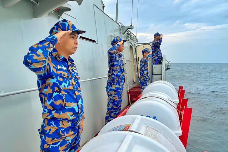 Tăng cường hiểu biết và tin cậy lẫn nhau giữa Hải quân Việt Nam - Thái Lan - Ảnh 1. Tăng cường hiểu biết và tin cậy lẫn nhau giữa Hải quân Việt Nam - Thái Lan - Ảnh 1.