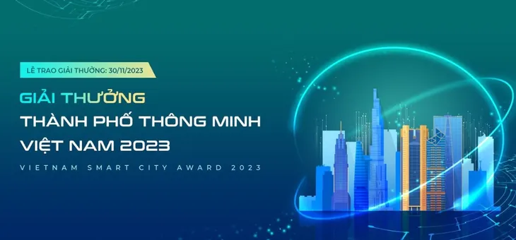 Vinh danh 32 giải thưởng Thành phố thông minh Việt Nam 2023 - Ảnh 1. Vinh danh 32 giải thưởng Thành phố thông minh Việt Nam 2023 - Ảnh 1.