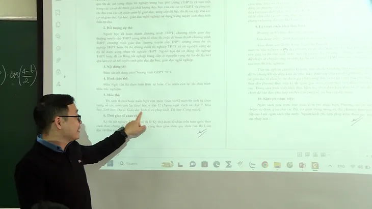 Chốt thi 4 môn, ôn tập thi tốt nghiệp THPT và xét tuyển Đại học 2025 sẽ ra sao? - Ảnh 3. Chốt thi 4 môn, ôn tập thi tốt nghiệp THPT và xét tuyển Đại học 2025 sẽ ra sao? - Ảnh 3.