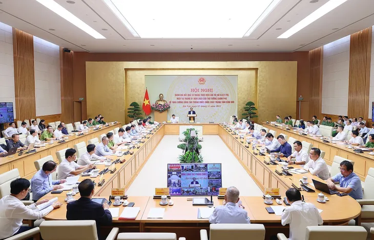 Thủ tướng Phạm Minh Chính chủ trì Hội nghị trực tuyến toàn quốc về công tác phòng cháy, chữa cháy - Ảnh 2. Thủ tướng Phạm Minh Chính chủ trì Hội nghị trực tuyến toàn quốc về công tác phòng cháy, chữa cháy - Ảnh 2.