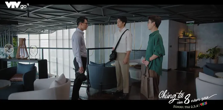 Chúng ta của 8 năm sau - Tập 1: Tùng - Lâm bị sếp giao việc khó nhằn - Ảnh 5. Chúng ta của 8 năm sau - Tập 1: Tùng - Lâm bị sếp giao việc khó nhằn - Ảnh 5.