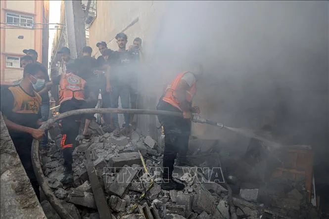 Thảm họa tại Gaza trở thành cuộc khủng hoảng của nhân loại - Ảnh 1. Thảm họa tại Gaza trở thành cuộc khủng hoảng của nhân loại - Ảnh 1.