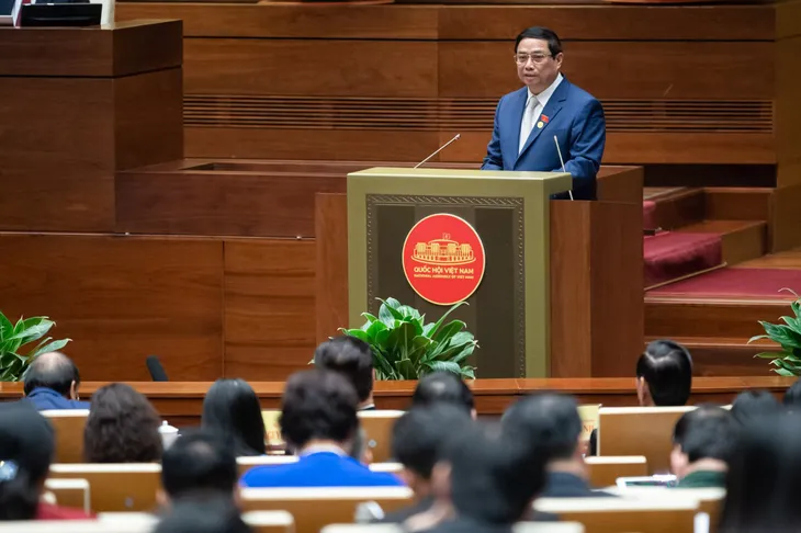 Trực tiếp: Thủ tướng Phạm Minh Chính trả lời chất vấn của đại biểu Quốc hội - Ảnh 1. Trực tiếp: Thủ tướng Phạm Minh Chính trả lời chất vấn của đại biểu Quốc hội - Ảnh 1.