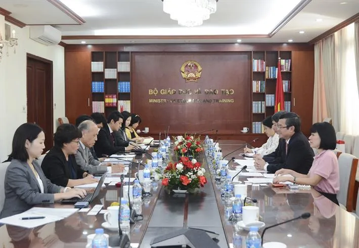 Nhật Bản và Việt Nam tăng cường hợp tác đào tạo nhân lực chất lượng cao - Ảnh 1. Nhật Bản và Việt Nam tăng cường hợp tác đào tạo nhân lực chất lượng cao - Ảnh 1.