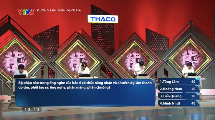 Đường lên đỉnh Olympia: Nam sinh Thanh Hóa toàn thắng, giành giải Nhất tuần - Ảnh 1. Đường lên đỉnh Olympia: Nam sinh Thanh Hóa toàn thắng, giành giải Nhất tuần - Ảnh 1.
