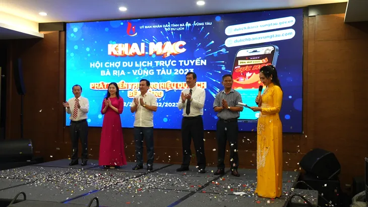 1.800 sản phẩm du lịch được giới thiệu tại “Hội chợ du lịch trực tuyến Bà Rịa – Vũng Tàu 2023” - Ảnh 1. 1.800 sản phẩm du lịch được giới thiệu tại “Hội chợ du lịch trực tuyến Bà Rịa – Vũng Tàu 2023” - Ảnh 1.