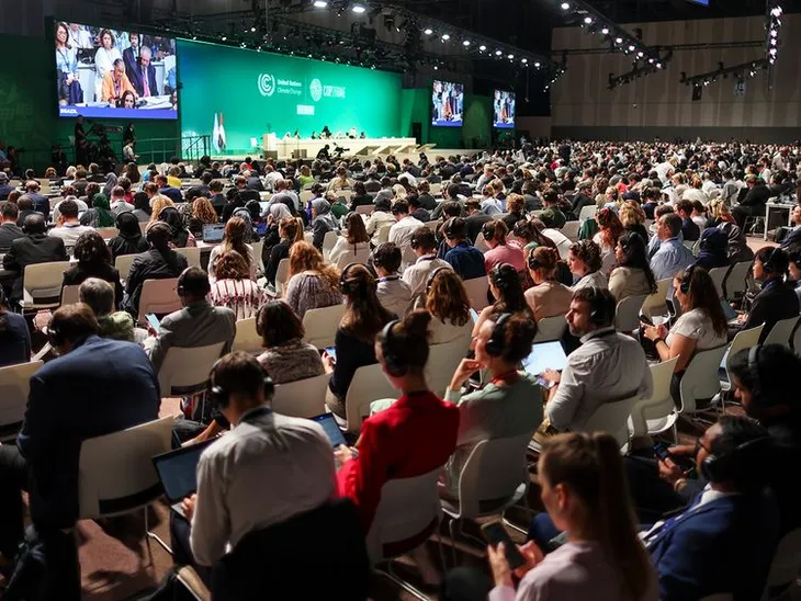 COP28: Tiền đề mới cho cuộc chiến chống biến đổi khí hậu - Ảnh 1. COP28: Tiền đề mới cho cuộc chiến chống biến đổi khí hậu - Ảnh 1.