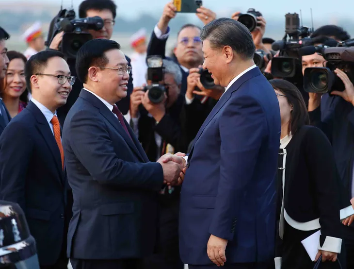 Tổng Bí thư Nguyễn Phú Trọng chia tay Tổng Bí thư, Chủ tịch nước Trung Quốc Tập Cận Bình - Ảnh 6. Tổng Bí thư Nguyễn Phú Trọng chia tay Tổng Bí thư, Chủ tịch nước Trung Quốc Tập Cận Bình - Ảnh 6.