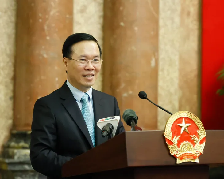 Chủ tịch nước Võ Văn Thưởng gặp mặt các điển hình tiên tiến thành phố Cần Thơ - Ảnh 2. Chủ tịch nước Võ Văn Thưởng gặp mặt các điển hình tiên tiến thành phố Cần Thơ - Ảnh 2.