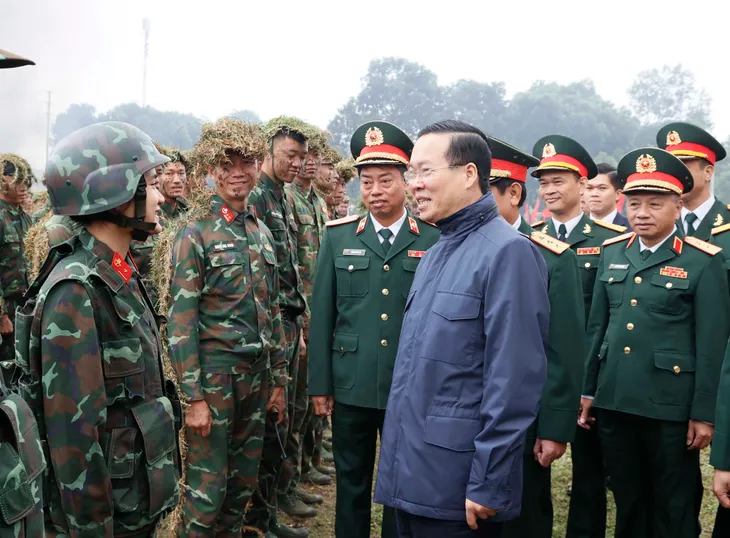 Chủ tịch nước Võ Văn Thưởng thăm Binh chủng Đặc công - Ảnh 1. Chủ tịch nước Võ Văn Thưởng thăm Binh chủng Đặc công - Ảnh 1.