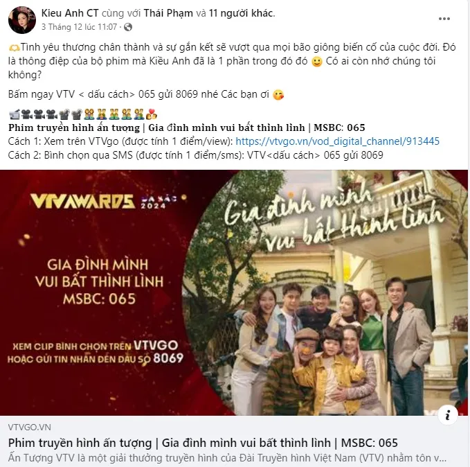 Các nữ diễn viên kêu gọi bình chọn VTV Awards 2023 - Ảnh 5. Các nữ diễn viên kêu gọi bình chọn VTV Awards 2023 - Ảnh 5.