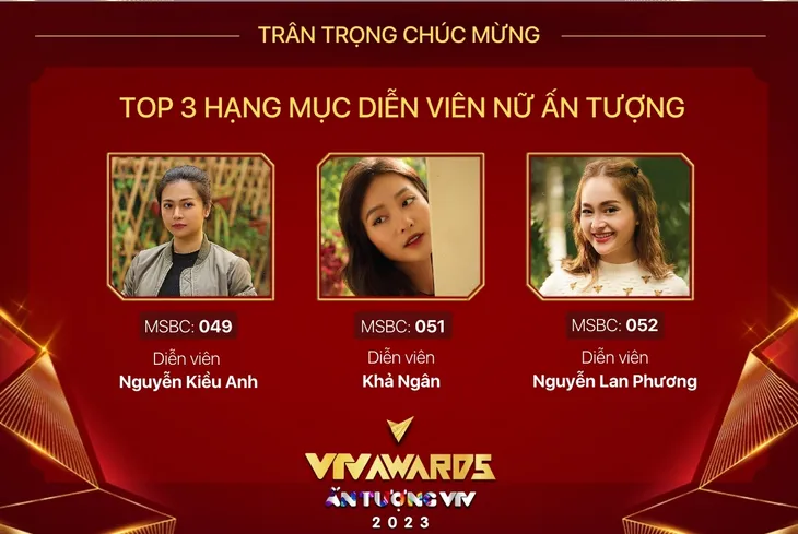 12h ngày 25/12: Mở cổng bình chọn vòng 2 VTV Awards 2023 - Ảnh 4. 12h ngày 25/12: Mở cổng bình chọn vòng 2 VTV Awards 2023 - Ảnh 4.