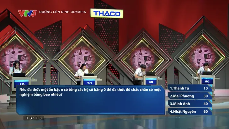 Đường lên đỉnh Olympia: Nam sinh Hà Nội bứt tốc Về đích, giành suất vào cuộc thi Tháng - Ảnh 2. Đường lên đỉnh Olympia: Nam sinh Hà Nội bứt tốc Về đích, giành suất vào cuộc thi Tháng - Ảnh 2.