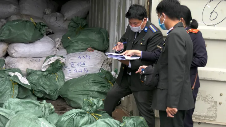 Tiêu hủy gần 10 tấn động vật hoang dã buôn lậu từ châu Phi về Việt Nam - Ảnh 1. Tiêu hủy gần 10 tấn động vật hoang dã buôn lậu từ châu Phi về Việt Nam - Ảnh 1.
