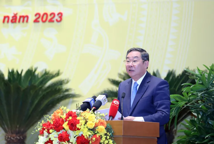 Năm 2023, GRDP của Hà Nội ước tăng 6,27%, hoàn thành 18/23 chỉ tiêu - Ảnh 1. Năm 2023, GRDP của Hà Nội ước tăng 6,27%, hoàn thành 18/23 chỉ tiêu - Ảnh 1.