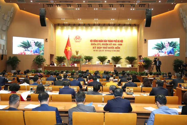 Hà Nội: Thực hiện lấy phiếu tín nhiệm tại kỳ họp của HĐND Thành phố - Ảnh 2. Hà Nội: Thực hiện lấy phiếu tín nhiệm tại kỳ họp của HĐND Thành phố - Ảnh 2.