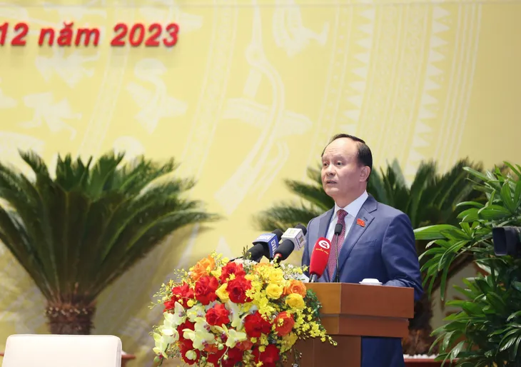 Hà Nội: Thực hiện lấy phiếu tín nhiệm tại kỳ họp của HĐND Thành phố - Ảnh 1. Hà Nội: Thực hiện lấy phiếu tín nhiệm tại kỳ họp của HĐND Thành phố - Ảnh 1.