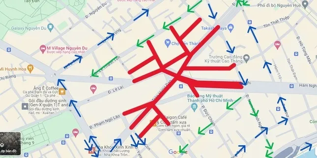 Tạm điều chỉnh lộ trình 27 tuyến xe bus qua khu vực trung tâm TP Hồ Chí Minh - Ảnh 1. Tạm điều chỉnh lộ trình 27 tuyến xe bus qua khu vực trung tâm TP Hồ Chí Minh - Ảnh 1.