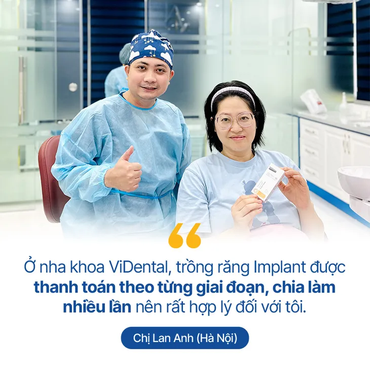 Nha khoa ViDental trồng răng bằng công nghệ từ tính, không khoan xương - Ảnh 5. Nha khoa ViDental trồng răng bằng công nghệ từ tính, không khoan xương - Ảnh 5.