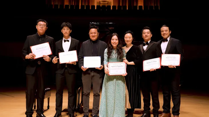Những thanh âm giàu cảm xúc của âm nhạc Việt Nam vang lên tại phòng hòa nhạc ở Seoul - Ảnh 1. Những thanh âm giàu cảm xúc của âm nhạc Việt Nam vang lên tại phòng hòa nhạc ở Seoul - Ảnh 1.