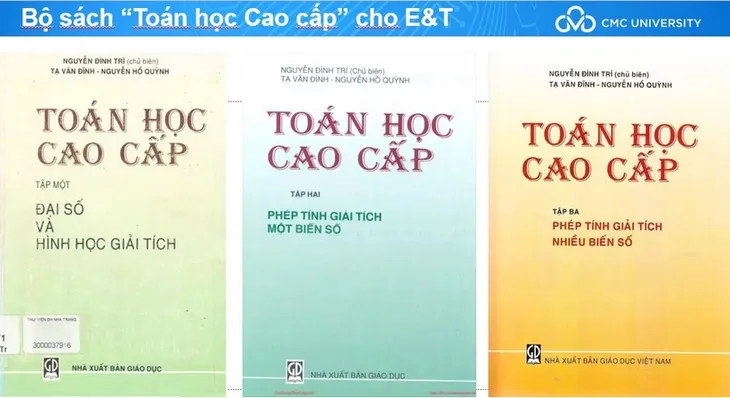 Nâng cao chất lượng giảng dạy Toán cho các ngành Kỹ thuật và Công nghệ - Ảnh 4. Nâng cao chất lượng giảng dạy Toán cho các ngành Kỹ thuật và Công nghệ - Ảnh 4.